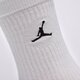 dámske ponožky JORDAN PONOŽKY U J EVERYDAY CUSH POLY CREW 3PR dx9632-100 farba biela