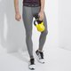 pánske nohavice UNDER ARMOUR LEGGINGS HG ARMOUR 2.0 LEGGING 1289577090 farba sivá