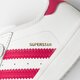 detské tenisky (obuv) ADIDAS SUPERSTAR CF I  bz0420 farba biela