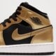 detské tenisky (obuv) AIR JORDAN 1 MID SE CBR BG  dr6967-071 farba čierna