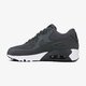 detské tenisky (obuv) NIKE AIR MAX 90 MESH BG 833418018 farba sivá