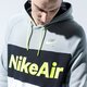 pánska mikina NIKE MIKINA S KAPUCŇOU AIR cj4824-077 farba sivá