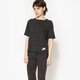 dámske tričko NIKE TRIČKO SS NSW AV15 TOP KNT 838954010 farba čierna