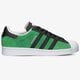 pánske tenisky (obuv) ADIDAS SUPERSTAR  fw7844 farba zelená