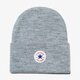 detská čiapka CONVERSE ČIAPKA TALL CUFF WATCHCAP KNIT 561264 farba sivá