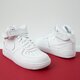 detské tenisky (obuv) NIKE FORCE 1 MID (PS) 314196-113 farba biela