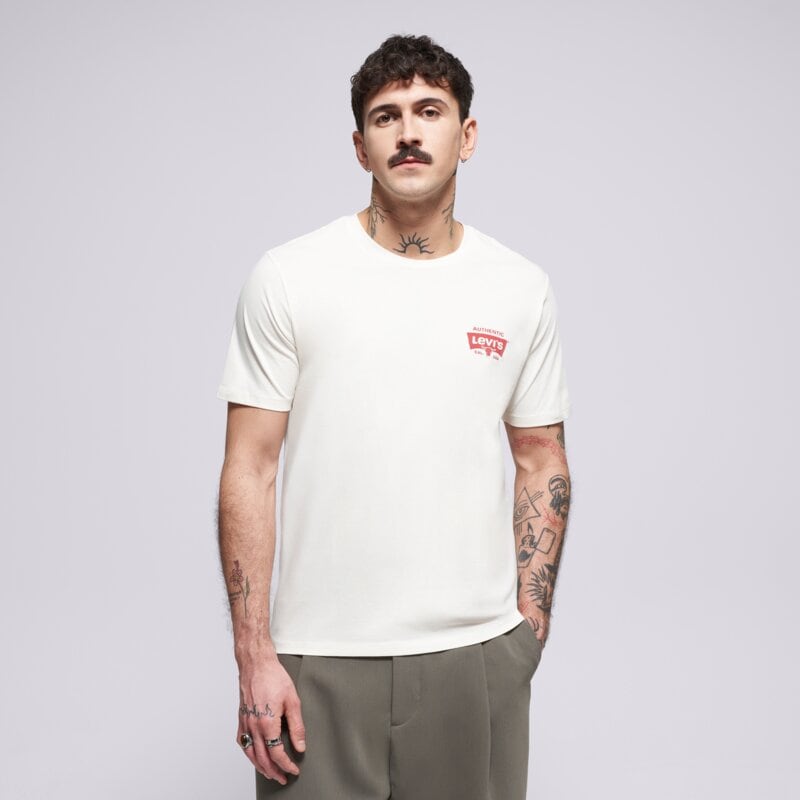 LEVI'S TRIČKO GRAPHIC CREWNECK TEE NEUTRALS