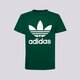 detské tričko ADIDAS TRIČKO TREFOIL TEE BOY ib9933 farba zelená