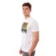 pánske tričko NIKE TRIČKO CHALLENGER 1 GRAPHIC TEE 596189100 farba biela