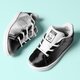 detské tenisky (obuv) ADIDAS STAN SMITH LENTIC I bb0293 farba tmavomodrá