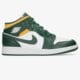 detské tenisky (obuv) AIR JORDAN 1 MID  554725-371 farba biela