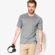 pánske tričko NIKE TRIČKO M NSW BND TOP KNT 805122091 farba sivá