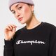 dámska mikina CHAMPION MIKINA CREWNECK SWEATSHIRT 115391kk001 farba čierna