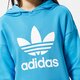 dámska mikina ADIDAS MIKINA S KAPUCŇOU TRF HOODIE he6952 farba modrá