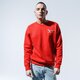 pánska mikina REEBOK MIKINA TJ CREW 3 gk9157 farba červená