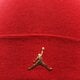 detská čiapka JORDAN ČIAPKA ZIMNÁ JORDAN CUFFED BEANIE METAL JM cw6402-687 farba červená