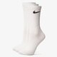 dámske ponožky NIKE PONOŽKY 3PPK CREW LIGHT WEIGHT sx4704101 farba biela