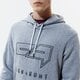 pánska mikina CONFRONT MIKINA S KAPUCŇOU LOGO HOODY GREY  cf121blm24002 farba sivá