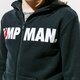 detská mikina JORDAN MIKINA S KAPUCŇOU JDB JUMPMAN BOY 95a293-023 farba čierna