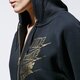 dámska mikina NIKE MIKINA S KAPUCŇOU W NSW HOODIE FZ BB SHINE bv4988-010 farba čierna