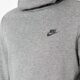 pánska mikina NIKE MIKINA NSW TCH FLC HOODIE PO 832116091 farba sivá