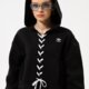 dámska mikina ADIDAS MIKINA S KAPUCŇOU HOODIE hk5057 farba čierna