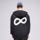 pánska mikina PROSTO MIKINA ZIP HOODIE INFINITY BLACK kl252mswe2141 farba čierna
