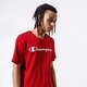pánske tričko CHAMPION TRIČKO LOGO TEE 215280rs001 farba červená
