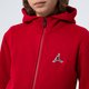 detská mikina JORDAN MIKINA S KAPUCŇOU FZ HOODIE BOY 95a714-r78 farba červená