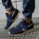 pánske tenisky (obuv) REEBOK RAPIDE MU cn5909 farba tmavomodrá