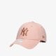 dámska šiltovka NEW ERA ČIAPKA WMNS MET LOGO 940 NYY PNK NEW YORK YANKEES BS 60284820 farba ružová