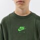 detská mikina NIKE MIKINA B NSW AIR CREW BOY dd8709-335 farba khaki