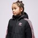 detské tričko ADIDAS BUNDA PÁPEROVÁ PADDED JACKET GIRL in1328 farba čierna