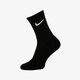 dámske ponožky NIKE 3-PACK CUSHIONED CREW SOCKS sx7664-010 farba čierna