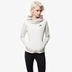 dámska mikina NIKE MIKINA TECH FLEECE HOODIE 683798121 farba sivá