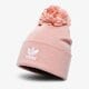 detská čiapka ADIDAS ČIAPKA ZIMNÁ AC BOBBLE KNIT ed8721 farba ružová