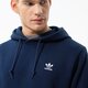 pánska mikina ADIDAS MIKINA S KAPUCŇOU ESSENTIAL HOODY hk0094 farba tmavomodrá