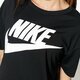 dámske tričko NIKE TRIČKO SS W NSW ESSNTL TOP CROP SS aa3144-010 farba čierna