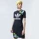 dámske šaty ADIDAS ŠATY TEE DRESS gc6829 farba čierna