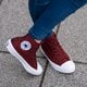 dámske tenisky (obuv) CONVERSE CHUCK TAYLOR II 150144c farba bordová