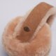 detská čiapka EMU KLAPKY NA UŠI ANGAHOOK EARMUFFS w9403camel farba béžová