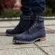 pánska vychádzková obuv TIMBERLAND 6 IN DOUBLE COLLAR BOOT a159l farba tmavomodrá