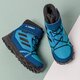 detská outdoorová obuv ADIDAS TERREX SNOW CF CP CW K s80884 farba tmavomodrá