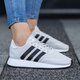 detské tenisky (obuv) ADIDAS N-5923 J b22442 farba sivá