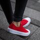 dámske tenisky (obuv) CONVERSE CHUCK TAYLOR II 150151cw farba červená