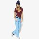 dámske nohavice O'NEILL NOHAVICE  PW STAR PANTS SLIM 6580205064 farba modrá