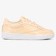dámske tenisky (obuv) REEBOK CLUB C 85 PATENT DESERT DUST WHITE bs9778 farba béžová