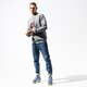 pánska mikina JORDAN MIKINA M J JUMPMAN CLASSICS CREW bv6006-091 farba sivá