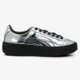 dámske tenisky (obuv) PUMA BASKET PLATFORM METALLIC 2 36233906 farba sivá