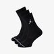 dámske ponožky JORDAN PONOŽKY 3 PACK CREW SOCKS CREW SOCKS (3 PACK) sx5545-013 farba čierna